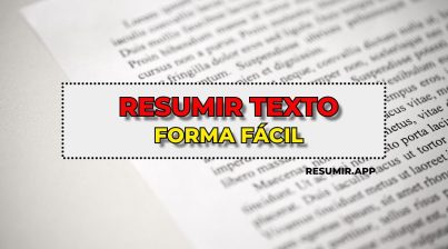 resumir texto forma fácil